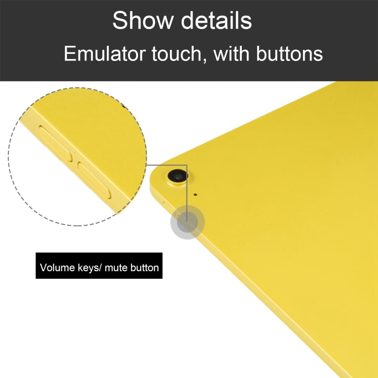 For iPad 10th Gen 10.9 2022 Color Screen Non-Working Fake Dummy Display Model (Yellow) - For iPhone & iPad by PMC Jewellery | Online Shopping South Africa | PMC Jewellery | Buy Now Pay Later Mobicred