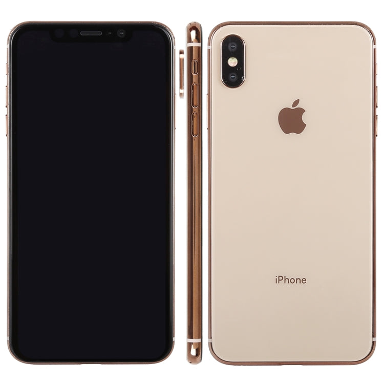 For iPhone XS Max Dark Screen Non-Working Fake Dummy Display Model  (Gold) - For iPhone & iPad by PMC Jewellery | Online Shopping South Africa | PMC Jewellery | Buy Now Pay Later Mobicred