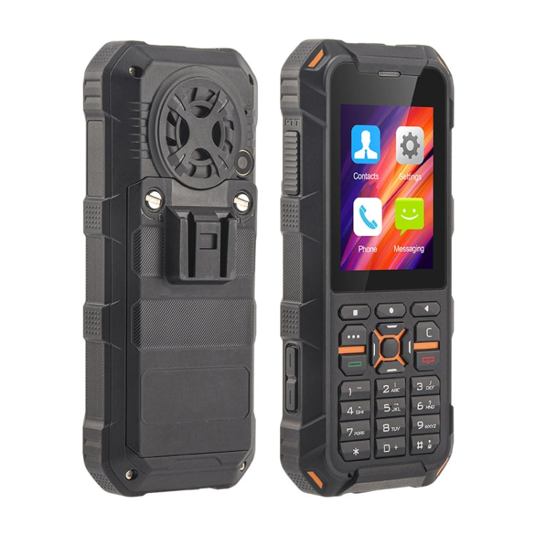 UNIWA F20 Walkie Talkie Rugged Phone, 1GB+8GB, 2.4 inch Android 8.0 Go Mediatek MT6739 Quad Core up to 1.5GHz, Network: 4G,  PoC, SOS (Black) - UNIWA by UNIWA | Online Shopping South Africa | PMC Jewellery | Buy Now Pay Later Mobicred