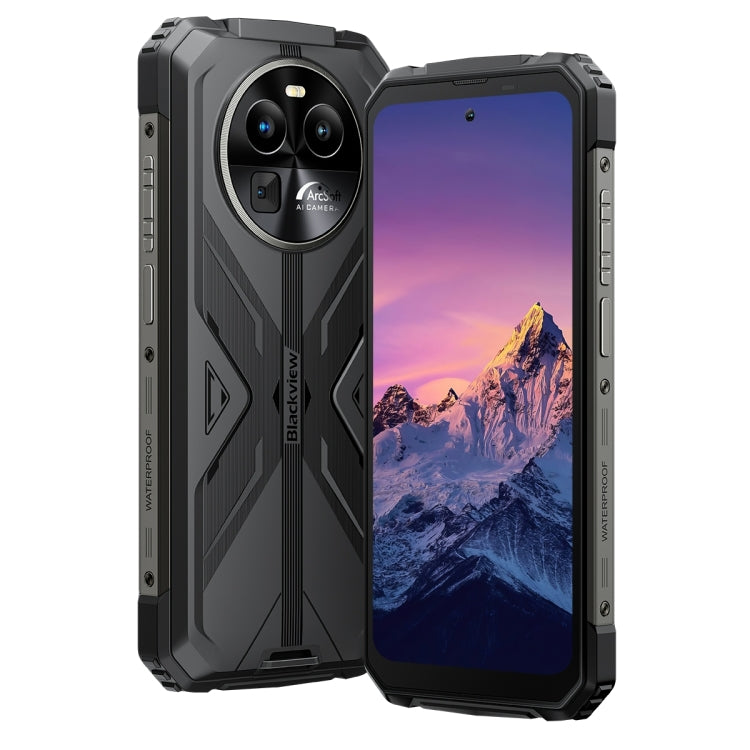 [HK Warehouse] Blackview BV8100 Rugged Phone, 12GB+256GB, 6.5 inch Android 14 MediaTek Helio G99 Octa Core up to 2.2GHz, Network: 4G, NFC, OTG (Black) - Blackview by Blackview | Online Shopping South Africa | PMC Jewellery | Buy Now Pay Later Mobicred