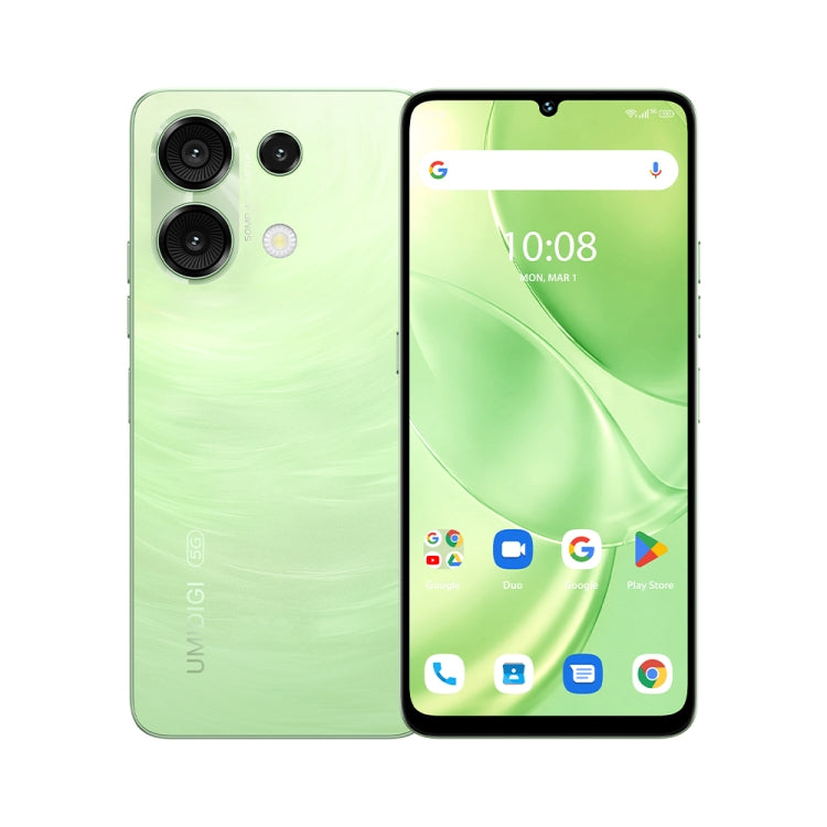 UMIDIGI G9 5G, 6GB+128GB, Side Fingerprint & Face ID Identification, 6.75 inch Android 14 UNISOC T765 Octa Core, Network: 5G (Galaxy Green) - UMIDIGI by UMIDIGI | Online Shopping South Africa | PMC Jewellery | Buy Now Pay Later Mobicred