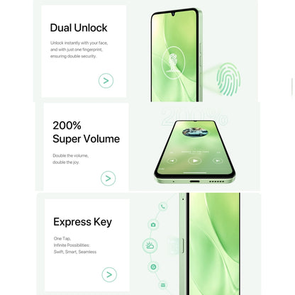 [HK Warehouse] UMIDIGI G9 5G, 6GB+128GB, Side Fingerprint & Face ID Identification, 6.75 inch Android 14 UNISOC T765 Octa Core, Network: 5G (Lake Green) - UMIDIGI by UMIDIGI | Online Shopping South Africa | PMC Jewellery | Buy Now Pay Later Mobicred