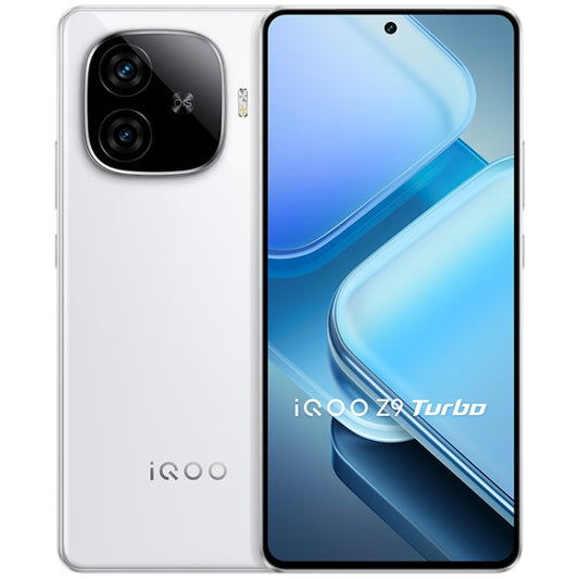 vivo iQOO Z9 Turbo, Dual Back Cameras, 16GB+256GB, Face ID Screen Fingerprint Identification, 6.78 inch Android 14.0 OriginOS 4 Snapdragon 8s Gen 3 Octa Core 3.0GHz, OTG, NFC, Network: 5G, Support Google Play (White) - vivo by vivo | Online Shopping South Africa | PMC Jewellery | Buy Now Pay Later Mobicred