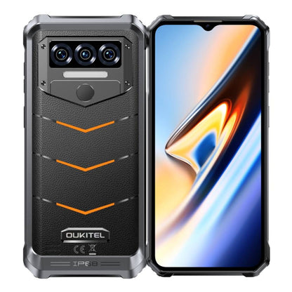 Oukitel WP38 Rugged Phone, 12GB+256GB, IP68/IP69K, Fingerprint Identification, 10600mAh, 6.52 inch MediaTek MT8788 Octa Core, NFC, OTG, Network: 4G (Orange) - Other by OUKITEL | Online Shopping South Africa | PMC Jewellery | Buy Now Pay Later Mobicred