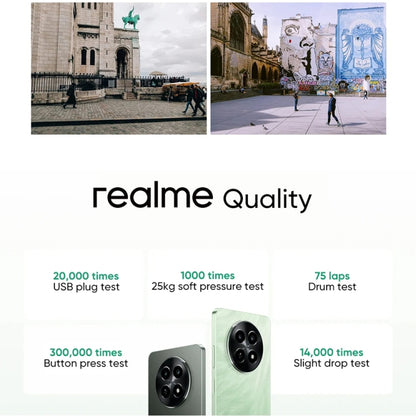 Realme 12x, 12GB+256GB, Side Fingerprint Identification, 6.67 inch Realme UI 5.0 Dimensity 6100+ 5G Octa Core, NFC, Network: 5G, Support Google Play (Glowing Black) - OPPO by Realme | Online Shopping South Africa | PMC Jewellery | Buy Now Pay Later Mobicred