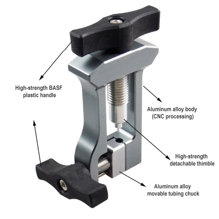 BIKERSAY BT043 Bicycle Oil Needle Insertion Tool Set (Silver Grey) - Maintenance tools by BIKERSAY | Online Shopping South Africa | PMc TechLife | Buy Now Pay Later Mobicred