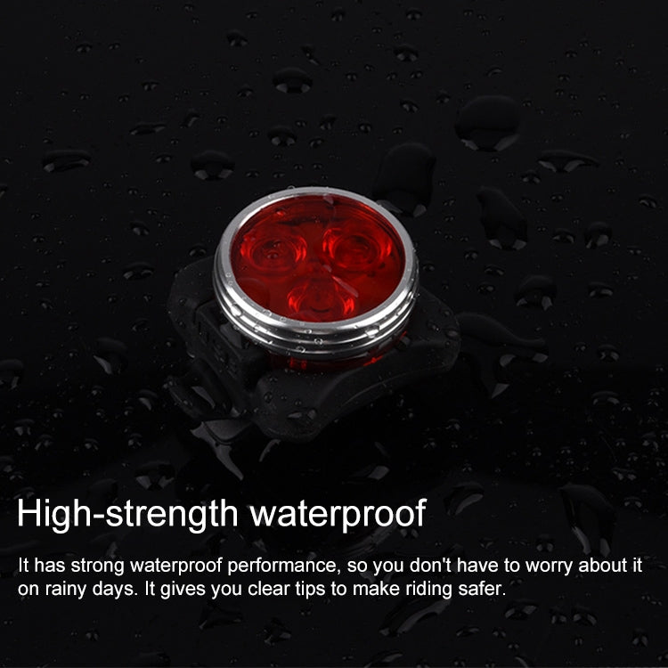 COB Lamp Bead 160LM USB Charging Four-speed Water-resistant Bicycle Headlight / Taillight Set,  Red Blue Light Dimming 650MA - Headlights by PMC TechLife | Online Shopping South Africa | PMC TechLife | Buy Now Pay Later Mobicred