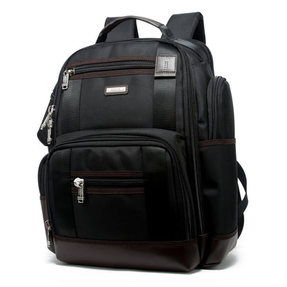 Bopai 11-85301 15.6 inch Large Capacity Multi-layer Zipper Bag Design Breathable Laptop Backpack, Size: 35 x 20 x 43cm(Black) - Backpack by Bopai | Online Shopping South Africa | PMC Jewellery | Buy Now Pay Later Mobicred