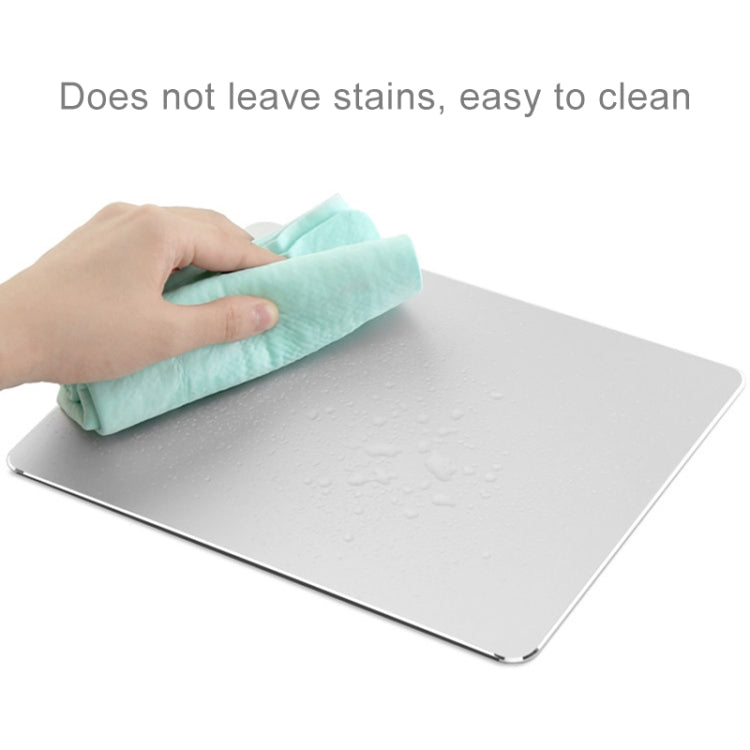 Aluminum Alloy Double-sided Non-slip Mat Desk Mouse Pad, Size : S(Black) - Mouse Pads by PMC TechLife | Online Shopping South Africa | PMC TechLife | Buy Now Pay Later Mobicred