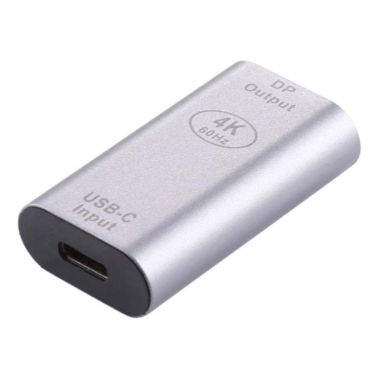 Type-C / USB-C Female to Big DP Female Aluminium Alloy Adapter - Cable & Adapters by PMC Jewellery | Online Shopping South Africa | PMC Jewellery | Buy Now Pay Later Mobicred