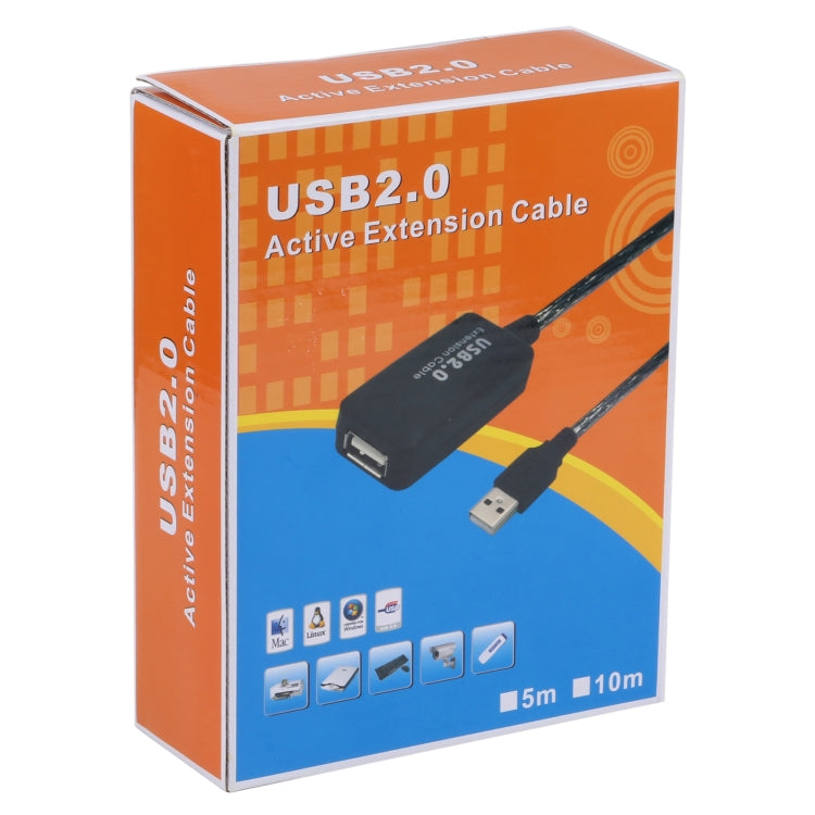 USB 2.0 Active Extension Cable, Length: 15m - USB Cable by PMC TechLife | Online Shopping South Africa | PMC TechLife | Buy Now Pay Later Mobicred