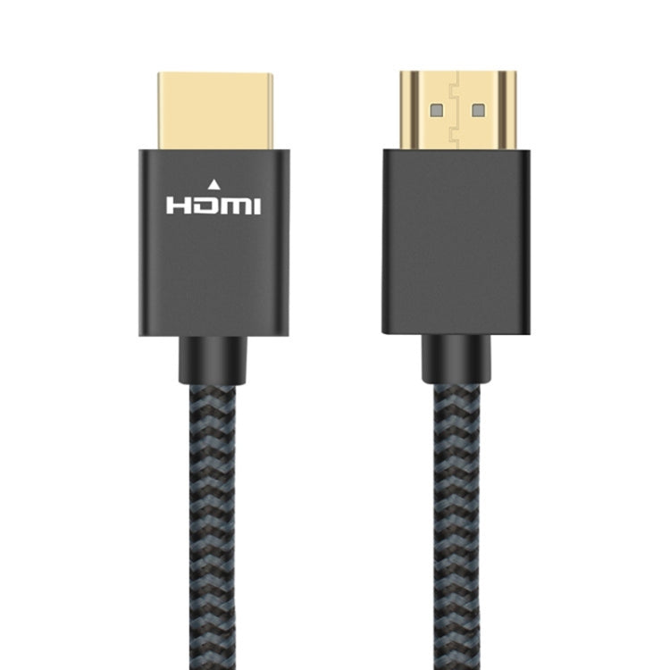 ULT-unite Gold-plated Head HDMI 2.0 Male to Male Nylon Braided Cable, Cable Length: 3m(Black) - Cable by ult-unite | Online Shopping South Africa | PMC Jewellery | Buy Now Pay Later Mobicred