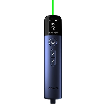 ASiNG A9 32GB Green Light Multifunctional PPT Touch Laser Page Turning Pen Wireless Presenter (Blue) -  by ASiNG | Online Shopping South Africa | PMC Jewellery | Buy Now Pay Later Mobicred