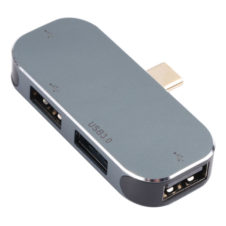 4 in 1 USB-C / Type-C Male to USB-C / Type-C + USB 3.0 + Dual USB Female Adapter - Cable & Adapters by PMC TechLife | Online Shopping South Africa | PMC TechLife | Buy Now Pay Later Mobicred