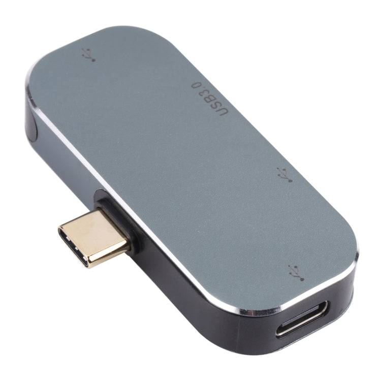 4 in 1 USB-C / Type-C Male to USB-C / Type-C + USB 3.0 + Dual USB Female Adapter - Cable & Adapters by PMC TechLife | Online Shopping South Africa | PMC TechLife | Buy Now Pay Later Mobicred
