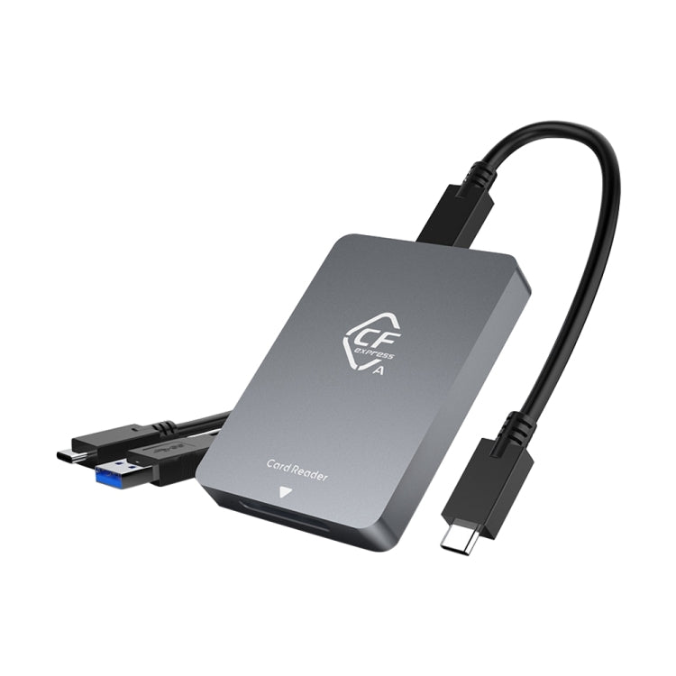 Rocketek CR325 USB3.1 Gen2 CFexpress Type B Card Reader (Silver Grey) -  by ROCKETEK | Online Shopping South Africa | PMC Jewellery | Buy Now Pay Later Mobicred