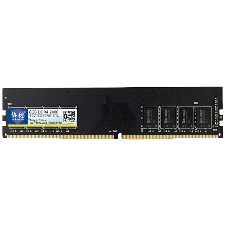 XIEDE X052 DDR4 2400MHz 8GB General Full Compatibility Memory RAM Module for Desktop PC - RAMs by XIEDE | Online Shopping South Africa | PMC Jewellery | Buy Now Pay Later Mobicred