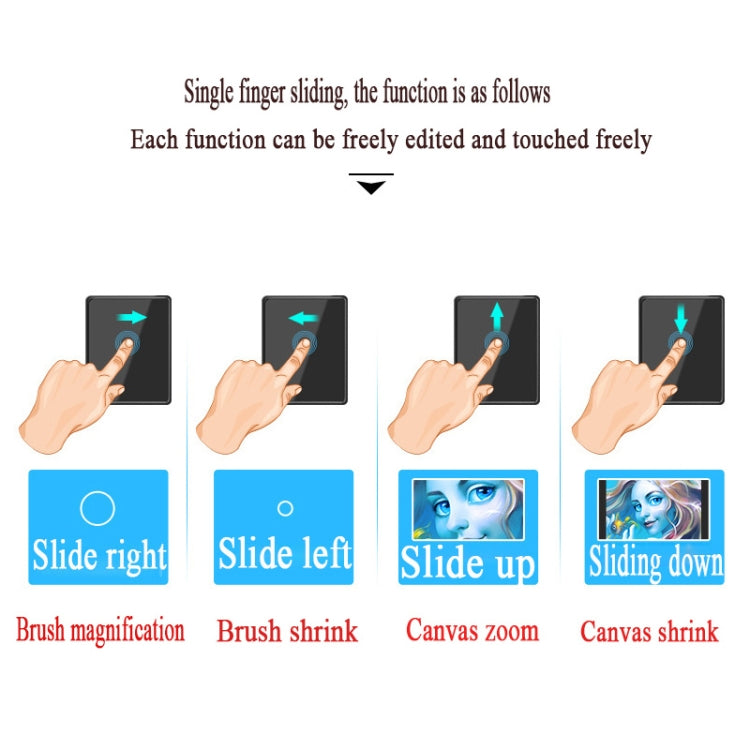 VEIKK A50 10x6 inch 5080 LPI Smart Touch Electronic Graphic Tablet, with Type-c Interface - free shipping - PMC TechLife - Order now!