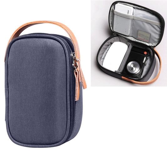 Multi-function Headphone Charger Data Cable Storage Bag, Ultra Fiber Portable Power Pack, Size: S, 11x5.5x18cm(Blue) - Other by PMC Jewellery | Online Shopping South Africa | PMC Jewellery | Buy Now Pay Later Mobicred