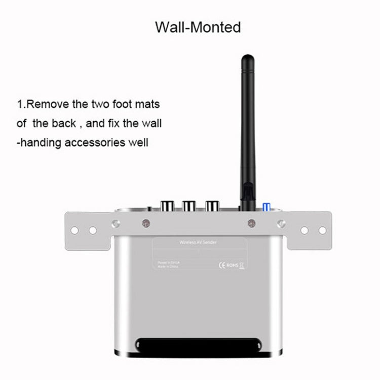 Measy AV220 2.4GHz Wireless Audio / Video Transmitter and Receiver, Transmission Distance: 200m, AU Plug - Set Top Box & Accessories by Measy | Online Shopping South Africa | PMC Jewellery | Buy Now Pay Later Mobicred