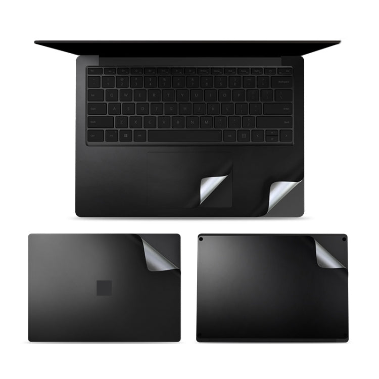 4 in 1 Notebook Shell Protective Film Sticker Set for Microsoft Surface Laptop 3 13.5 inch (Black) - Screen & Keyboard Cover by PMC Jewellery | Online Shopping South Africa | PMC Jewellery | Buy Now Pay Later Mobicred