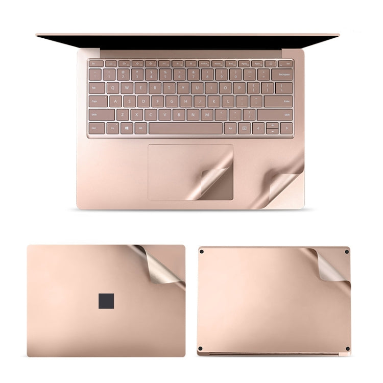 4 in 1 Notebook Shell Protective Film Sticker Set for Microsoft Surface Laptop 3 13.5 inch (Gold) - Screen & Keyboard Cover by PMC Jewellery | Online Shopping South Africa | PMC Jewellery | Buy Now Pay Later Mobicred