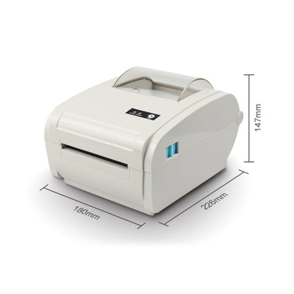 POS-9210 110mm USB +  Bluetooth POS Receipt Thermal Printer Express Delivery Barcode Label Printer, AU Plug(White) - Printer by PMC Jewellery | Online Shopping South Africa | PMC Jewellery | Buy Now Pay Later Mobicred