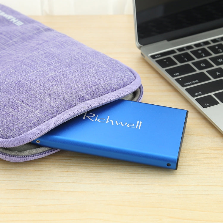 Richwell SATA R2-SATA-2TB 2TB 2.5 inch USB3.0 Super Speed Interface Mobile Hard Disk Drive(Blue) - free shipping - PMC Jewellery - Order now!