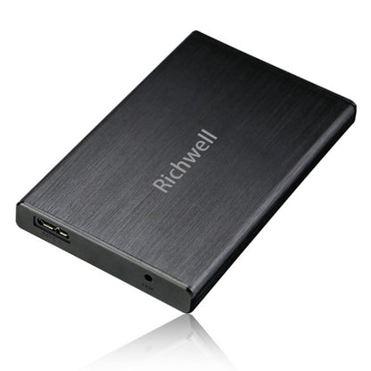 Richwell SATA R23-SATA-2TB 2TB 2.5 inch USB3.0 Interface Mobile Hard Disk Drive(Black) - External Hard Drives by Richwell | Online Shopping South Africa | PMC Jewellery | Buy Now Pay Later Mobicred