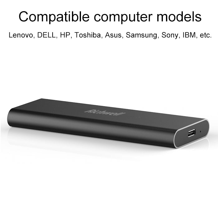 Richwell SSD R280-SSD-60GB 60GB Mobile Hard Disk Drive for Desktop PC(Black) - free shipping - PMC Jewellery - Order now!