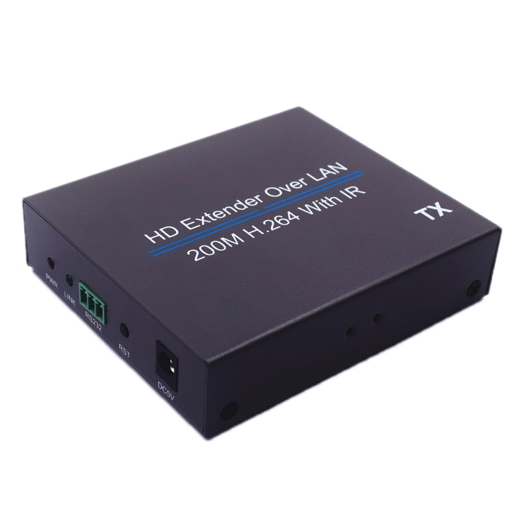 NK-E200IR 200m Over LAN HDMI H.264 HD (Transmitter + Receiver) Extender with IR - Amplifier by PMC TechLife | Online Shopping South Africa | PMC TechLife