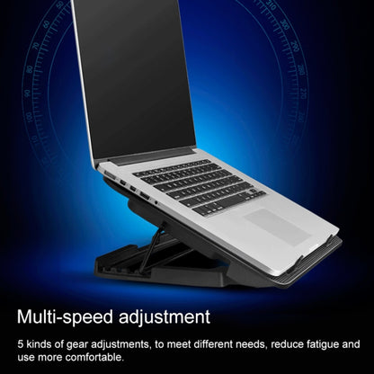 ICE COOREL Notebook Computer Base Silent Six-fan Cooling Holder Heat Sink, Style: Ordinary - Laptop Stand by PMC Jewellery | Online Shopping South Africa | PMC Jewellery | Buy Now Pay Later Mobicred