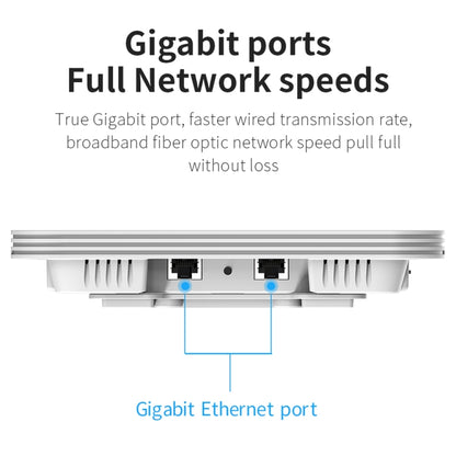 COMFAST CF-E395AX 3000Mbps WiFi6 2.4G & 5.8GHz Dual Band Indoor Wireless Ceiling AP - Wireless Routers by COMFAST | Online Shopping South Africa | PMC Jewellery | Buy Now Pay Later Mobicred