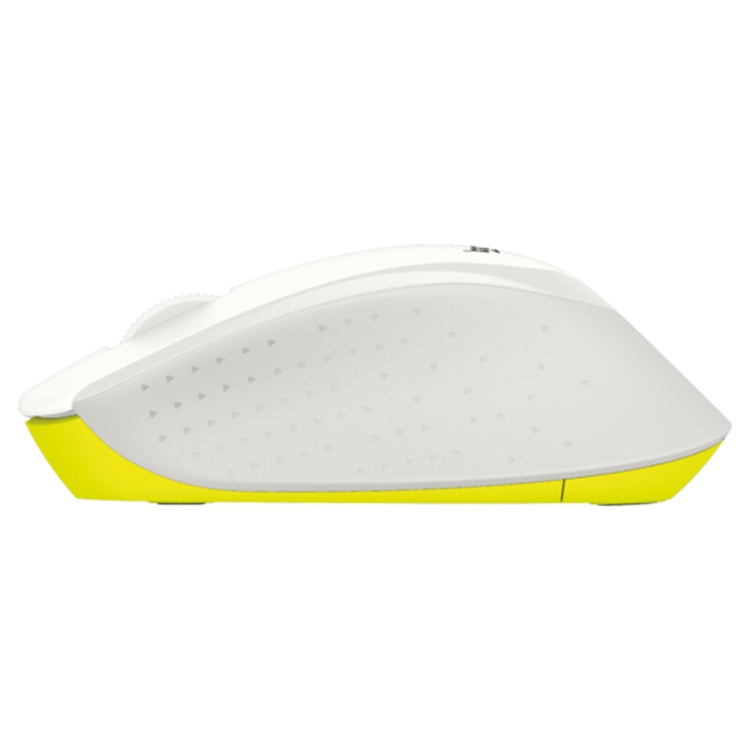 Logitech M330 Wireless Optical Mute Mouse with Micro USB Receiver (White) - Wireless Mice by Logitech | Online Shopping South Africa | PMC Jewellery | Buy Now Pay Later Mobicred