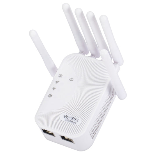 SM-011 Six-antenna 1200M Repeater WiFi Wireless Router (EU Plug) - Wireless Routers by PMC Jewellery | Online Shopping South Africa | PMC Jewellery | Buy Now Pay Later Mobicred