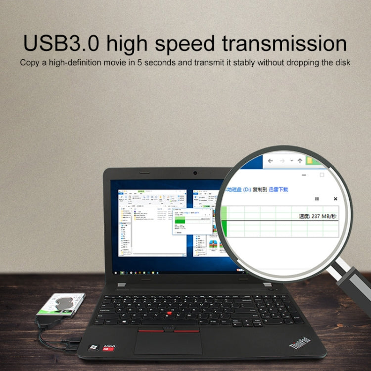 USB 3.0 to SATA 3G USB Easy Drive Cable, Cable Length: 15cm - free shipping - PMC Jewellery - Order now!