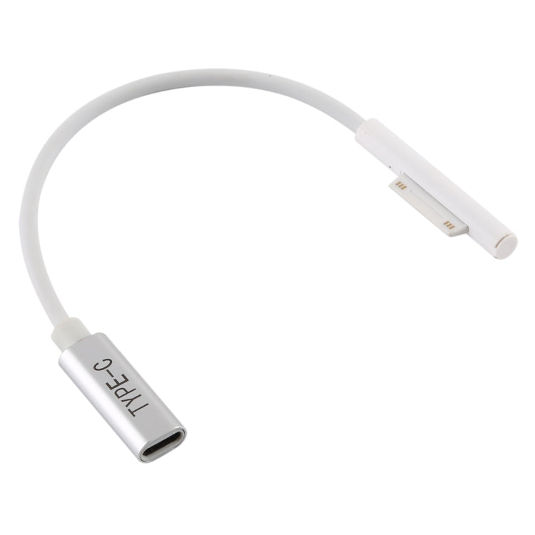 Pro 9 / 8 / 7 / 6 / 5 / 4 / 3 to USB-C / Type-C Female Interfaces Power Adapter Charger Cable(White) - Power Cord by PMC Jewellery | Online Shopping South Africa | PMC Jewellery | Buy Now Pay Later Mobicred