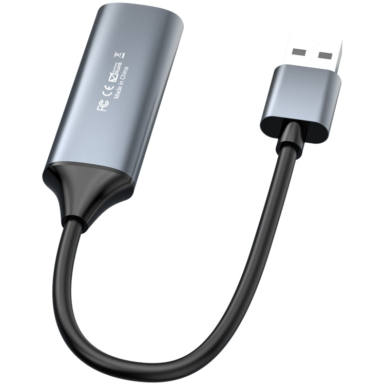 4K 30Hz HDMI to USB2.0 HD Video Capture Card with Cable - Video Capture Solutions by PMC TechLife | Online Shopping South Africa | PMC TechLife | Buy Now Pay Later Mobicred