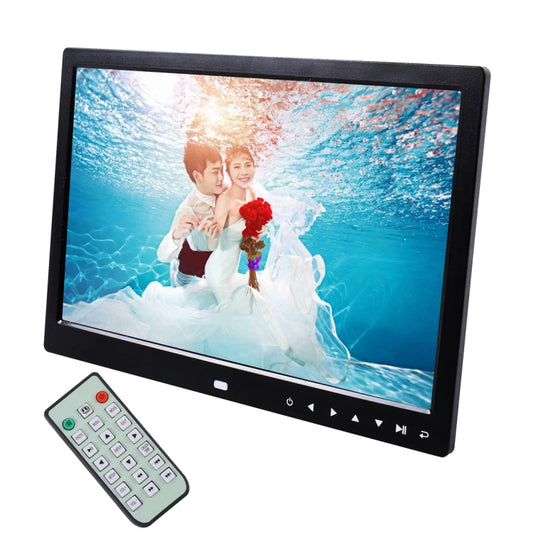 13.0 inch LED Display Digital Photo Frame with Holder / Remote Control, Allwinner, Support USB / SD Card Input / OTG (Black) - 11-15 inch by PMC Jewellery | Online Shopping South Africa | PMC Jewellery | Buy Now Pay Later Mobicred