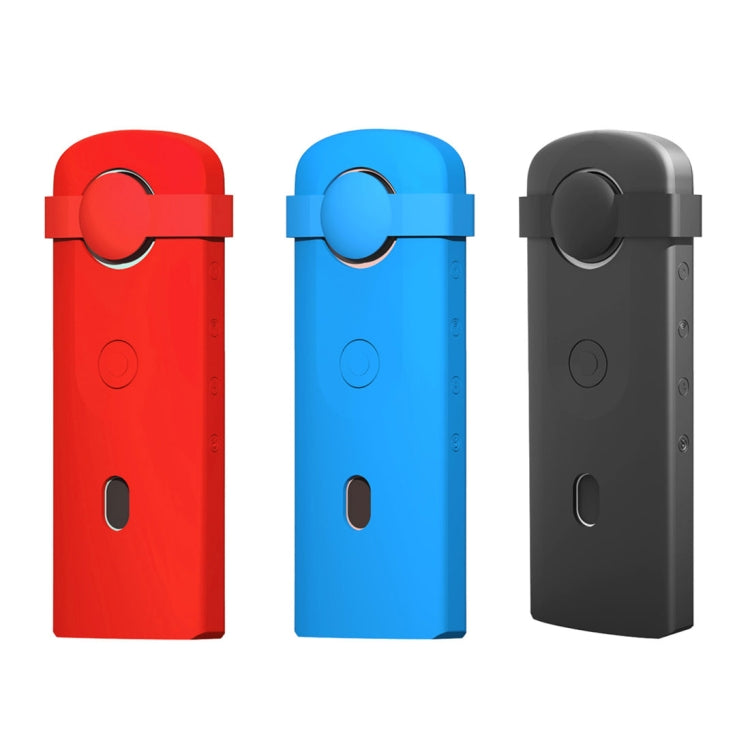 PULUZ Silicone Protective Case with Lens Cover for Ricoh Theta SC2 360 Panoramic Camera(Red) - Silicone Cases by PULUZ | Online Shopping South Africa | PMC Jewellery | Buy Now Pay Later Mobicred