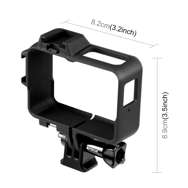 PULUZ Plastic Frame Case for Insta360 One RS 4K / 360 / 1-Inch Edition(Black) - free shipping - PMC TechLife - Order now!