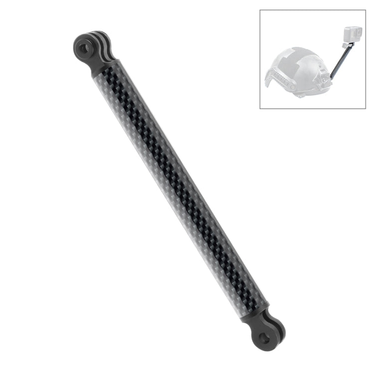 PULUZ 165mm Aluminum Alloy Carbon Fiber Floating Buoyancy Selfie-stick Extension Arm Rods for GoPro, Insta360, DJI and Other Action Cameras - Floating Grip & Ball by PULUZ | Online Shopping South Africa | PMC Jewellery | Buy Now Pay Later Mobicred