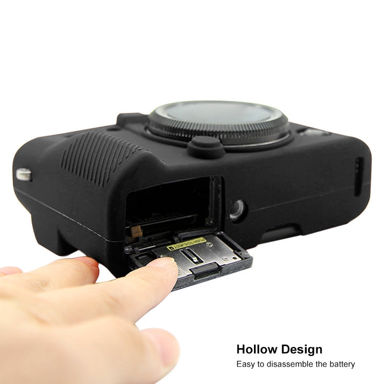 PULUZ Soft Silicone Protective Case for FUJIFILM XT10(Black) - Protective Case by PULUZ | Online Shopping South Africa | PMC TechLife | Buy Now Pay Later Mobicred