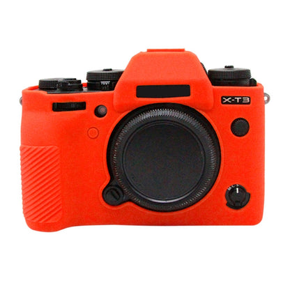 PULUZ Soft Silicone Protective Case for FUJIFILM XT3(Red) - Protective Case by PULUZ | Online Shopping South Africa | PMC Jewellery | Buy Now Pay Later Mobicred