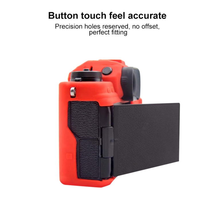 PULUZ Soft Silicone Protective Case for Fujifilm X-T4(Red) - Protective Case by PULUZ | Online Shopping South Africa | PMC Jewellery | Buy Now Pay Later Mobicred