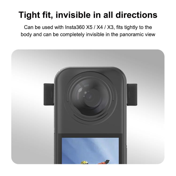 For Insta360 X5 / X4 / X3 PULUZ 6pcs Noise Reduction Windshield Foam Gasket (Black) - free shipping - PMC TechLife - Order now!