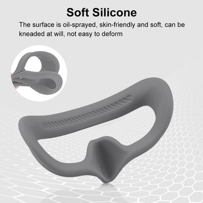 For DJI Avata Goggles 2 PULUZ Flying Eye Mask Silicone Protective Case (Grey) -  by PULUZ | Online Shopping South Africa | PMC Jewellery | Buy Now Pay Later Mobicred