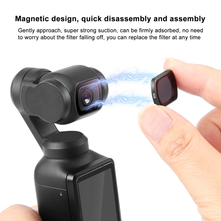 For DJI Osmo Pocket 3 PULUZ Magnetic ND8 Camera Lens Filter - Lens Filter by PULUZ | Online Shopping South Africa | PMC Jewellery | Buy Now Pay Later Mobicred