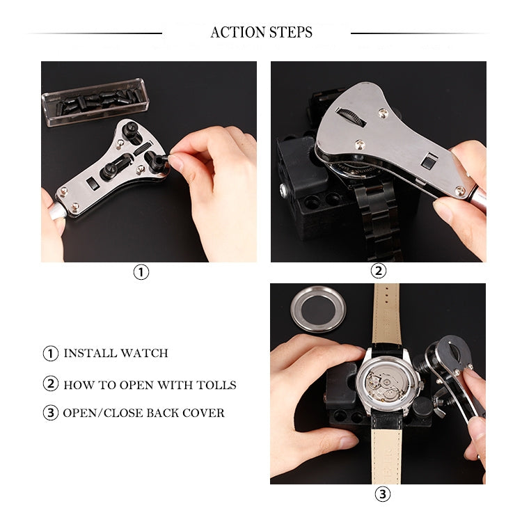 20 Sets of Watch Repair Tools Set Screwdrivers Case Opener - free shipping - PMc TechLife - Order now!