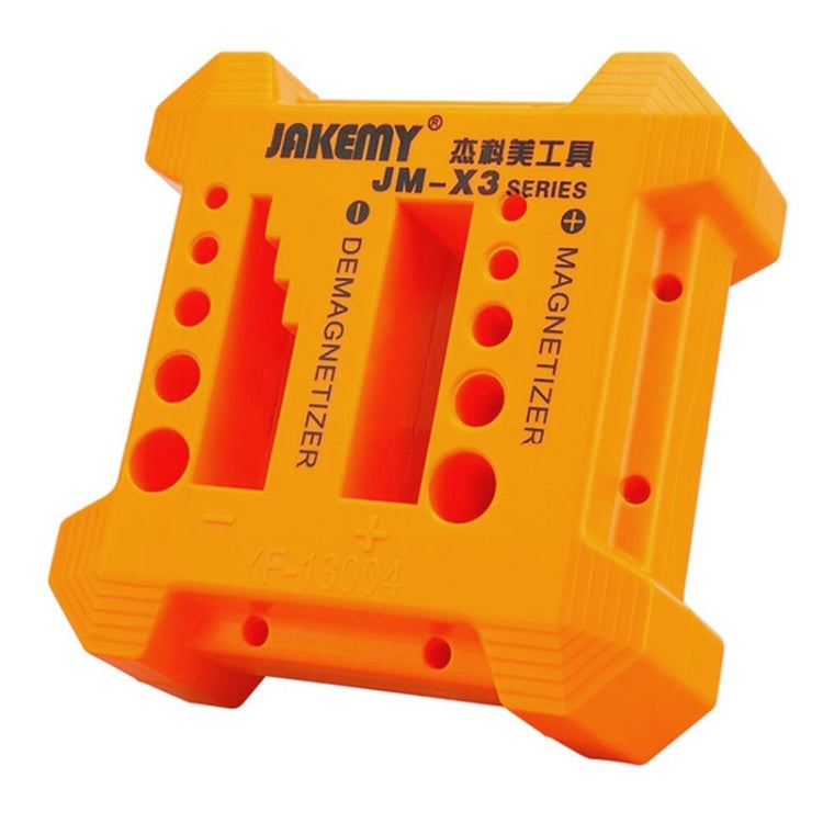 JAKEMY JM-X3 Magnetizer/Demagnetizer with Screwdriver Holes, Size: Large - Magnetizer Demagnetizer Tool by JAKEMY | Online Shopping South Africa | PMC Jewellery | Buy Now Pay Later Mobicred